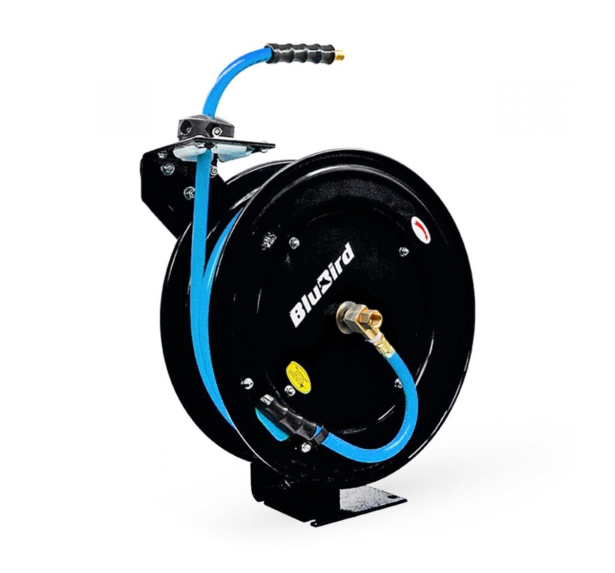 BLU-BIRD BBR1250 Heavy Duty Air Hose Reel, 1/2" x 50', 300 PSI