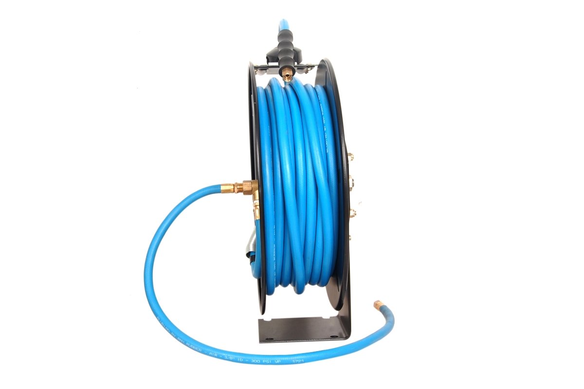 BLU-BIRD BBR3850 Retractable Air Hose Reel, 3/8" x 50', 300 PSI