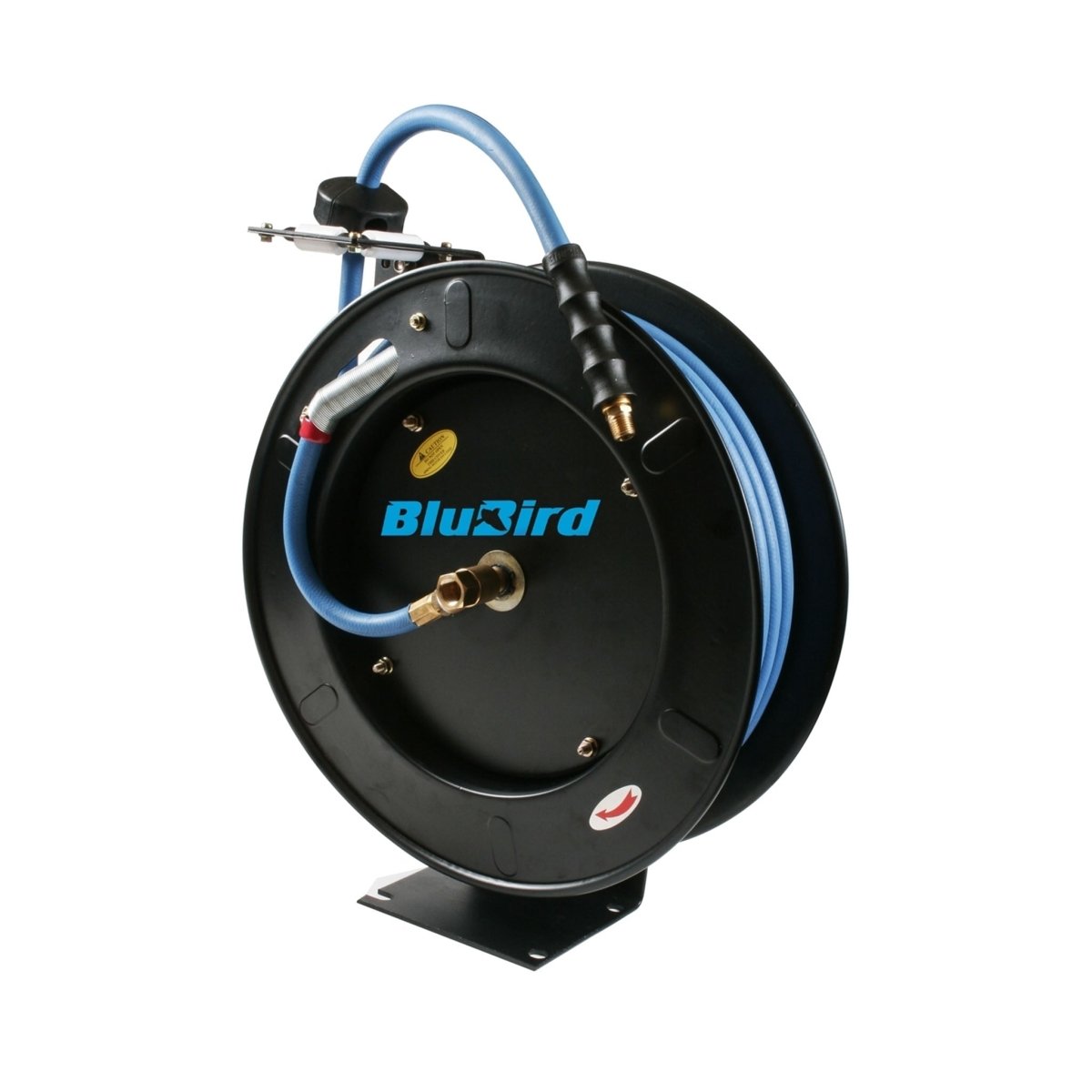 BLU-BIRD BBR3850 Retractable Air Hose Reel, 3/8" x 50', 300 PSI