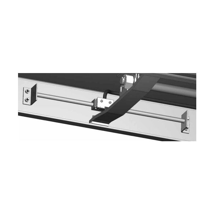 Professional BendPak adjustable limit microswitch kit featuring industrial-grade components and mounting hardware designed for precise lift height control on HD-series four-post lifts, preventing over-extension and protecting vehicles with roof accessories while ensuring safe operation in low-ceiling environments and professional automotive service applications