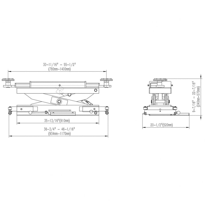 Stratus | Rolling Bridge Jack | SAE-BJ7