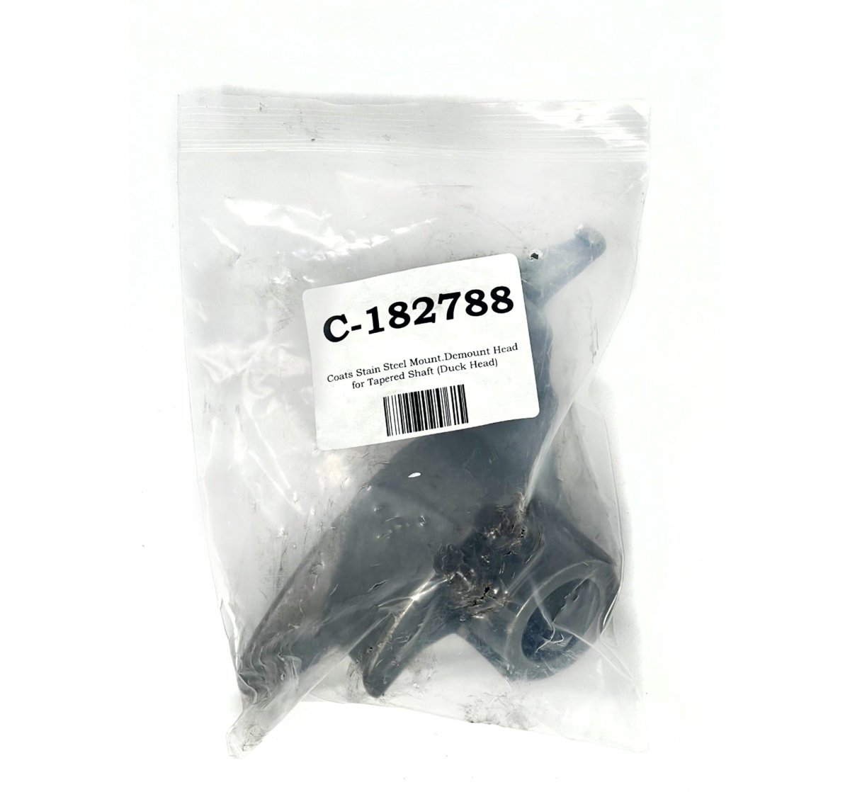 MT-RSR C-182788 mount demount head in labeled clear bag on white background