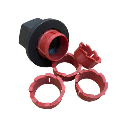 COUNTERACT CA-WCSC 100-Piece Wheel Centering Sleeve Bucket, 22mm for Hub-Piloted Wheels