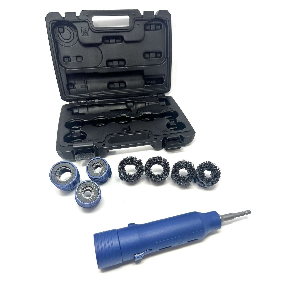 MT-RSR Cal-16 Stud/Hub Brush Kit, Professional Cleaning Set
