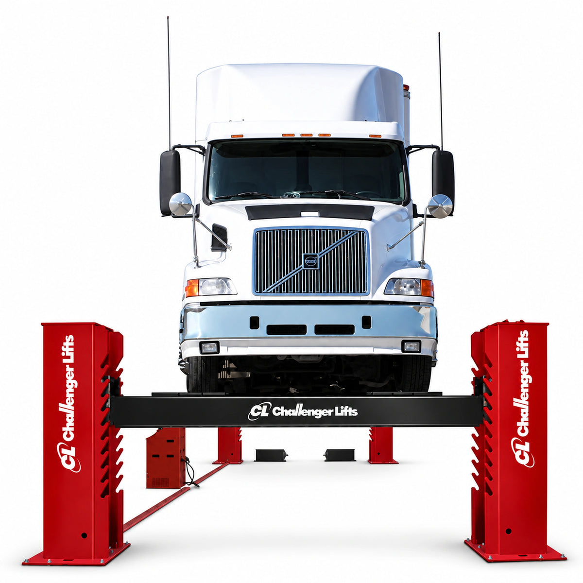 Challenger 44060X Four-Post Lift, 60,000 lbs XL Extended Chain Driven Capacity