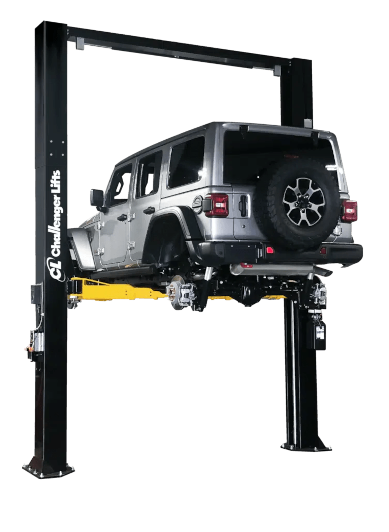 CHALLENGER LIFTS | CL12A | Two Post Lift | Auto Lift CL12 2 Post 1Ph Capacity