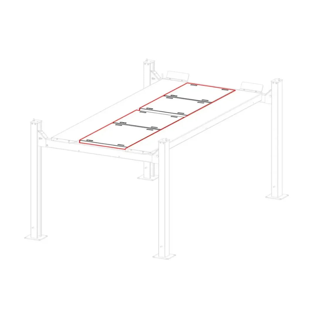 CHALLENGER LIFTS | CL4P9SP | Aluminum Storage Platform Set (Set Of 4)