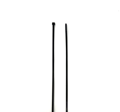 MT-RSR CTBL14 Cable Tie, Black, 14", 50 lb Capacity, 100-Pack