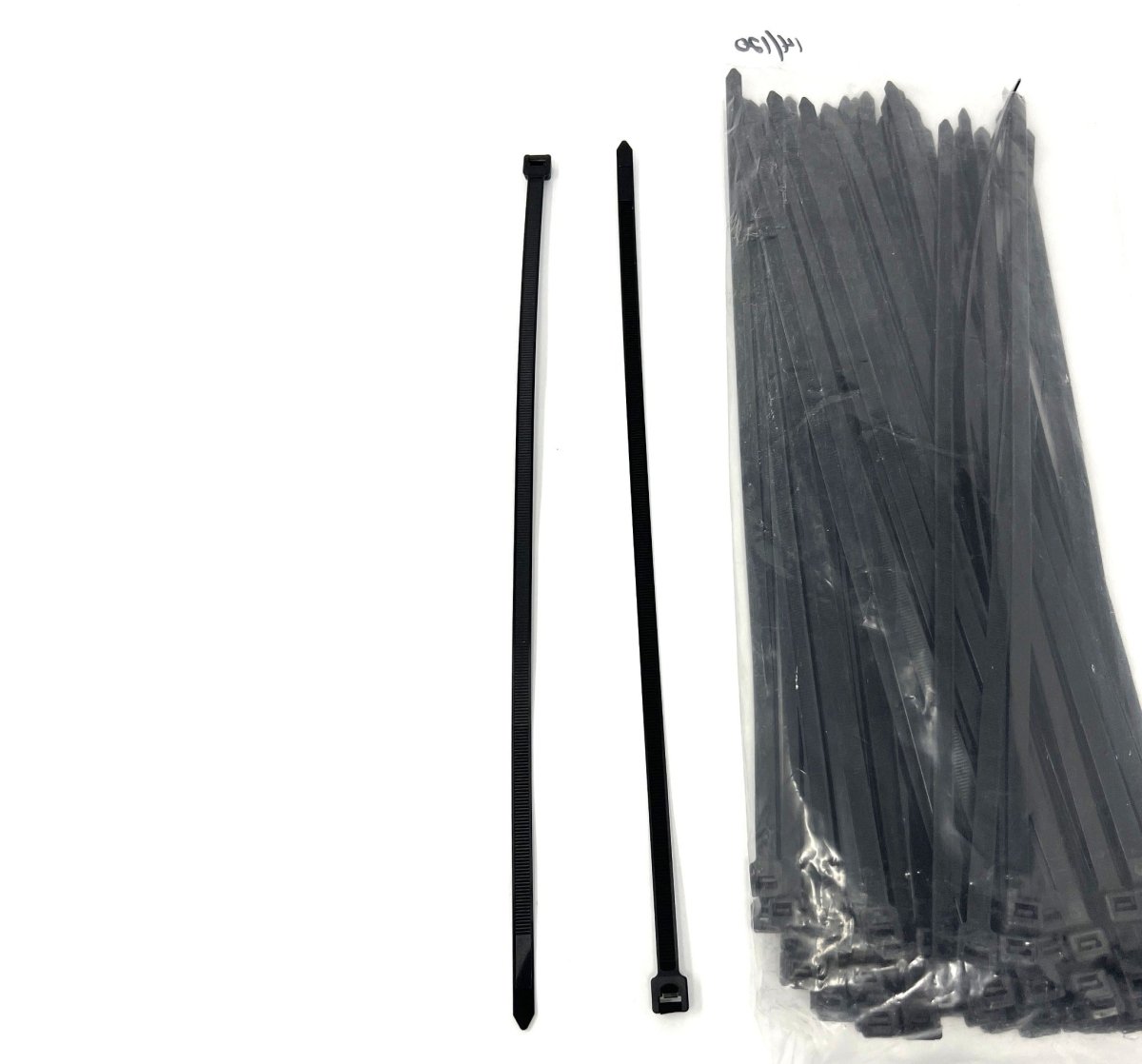 MT-RSR CTBL14W Cable Tie, Black, 14", 120 lb Capacity