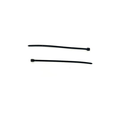 MT-RSR CTBL4 Cable Tie, Black, 4", 18 lb Capacity, Pack of 100