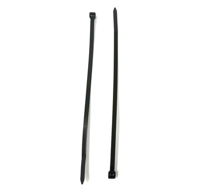 MT-RSR CTBL8 Black Cable Tie, 8", 50 lb Capacity, UV-Resistant