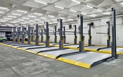 BendPak PL-6000DCX Two-Post Parking Lift - 6,000 lb - Wide Shared Columns