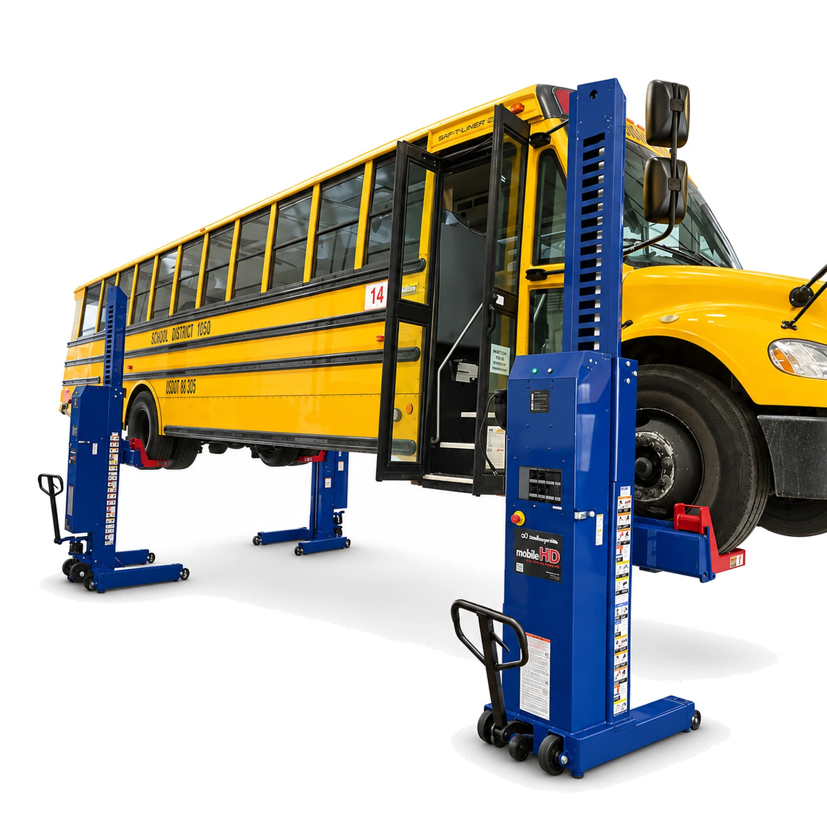Challenger CLHM-190 Mobile Column Lift 19,000 lb Wireless