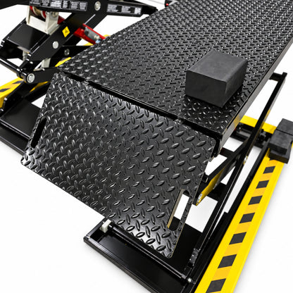 Challenger DX77 Series 7,700 lb Double Scissor Lift - Surface or Flush Mount