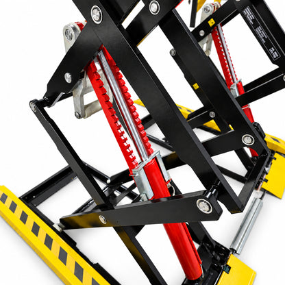 Challenger DX77 Series 7,700 lb Double Scissor Lift - Surface or Flush Mount