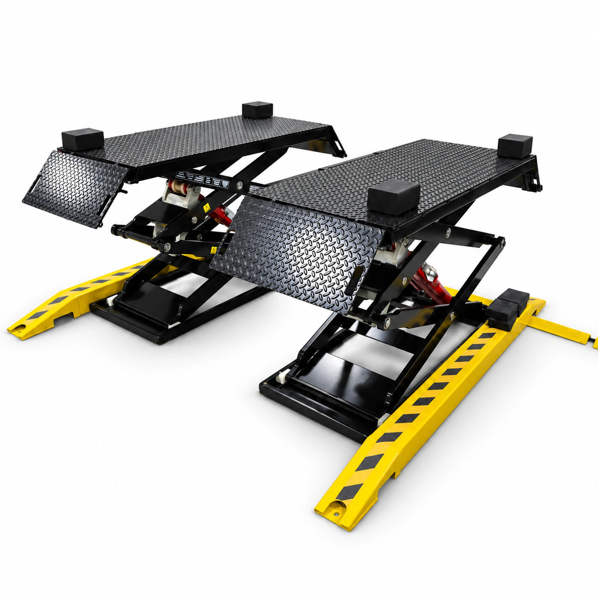 Challenger DX77 Series 7,700 lb Double Scissor Lift - Surface or Flush Mount