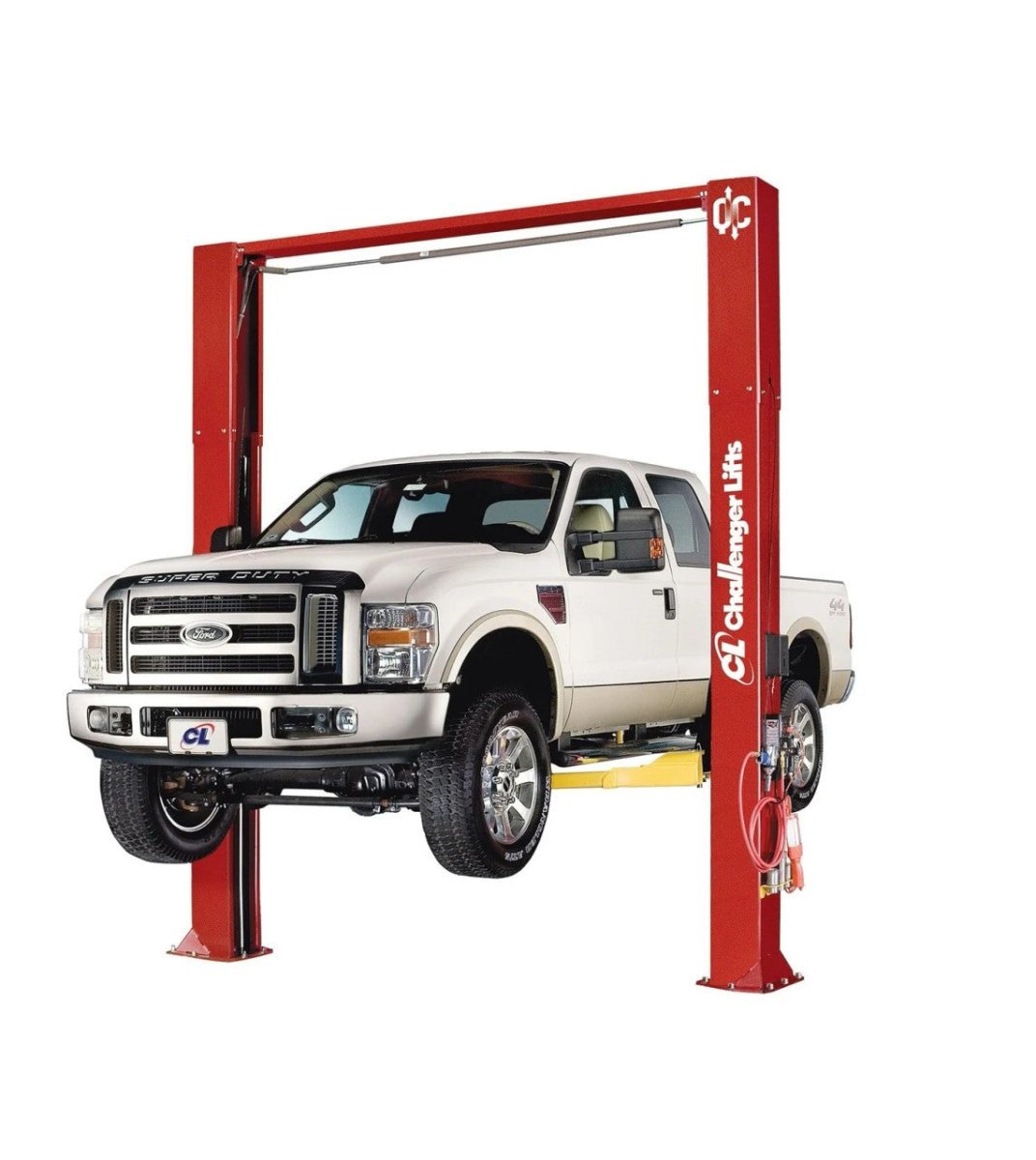 CHALLENGER LIFTS CL10V3-3-DPC-QC Two Post Lift, 10,000 Lbs Quick Cycle
