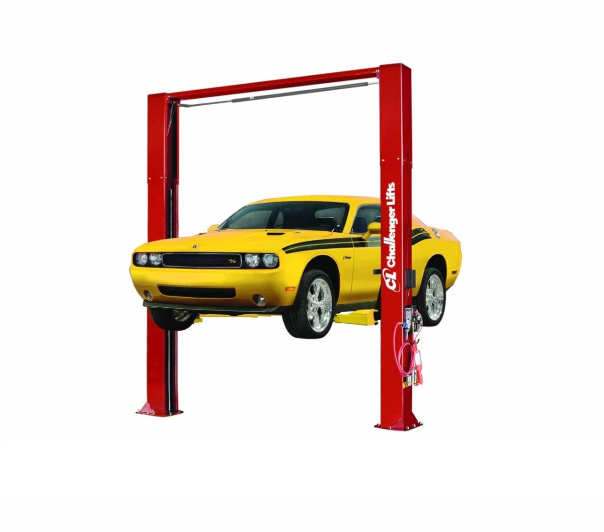 CHALLENGER LIFTS CL10V3-3-DPC-QC Two Post Lift, 10,000 Lbs Quick Cycle