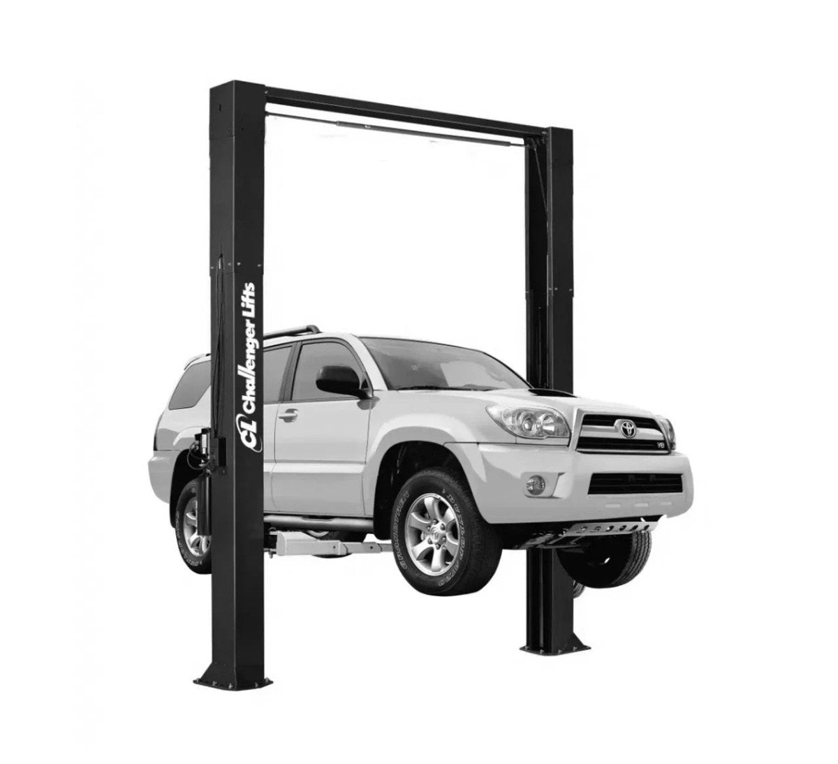 CHALLENGER LIFTS CL10V3-3-DPC-QC Two Post Lift, 10,000 Lbs Quick Cycle