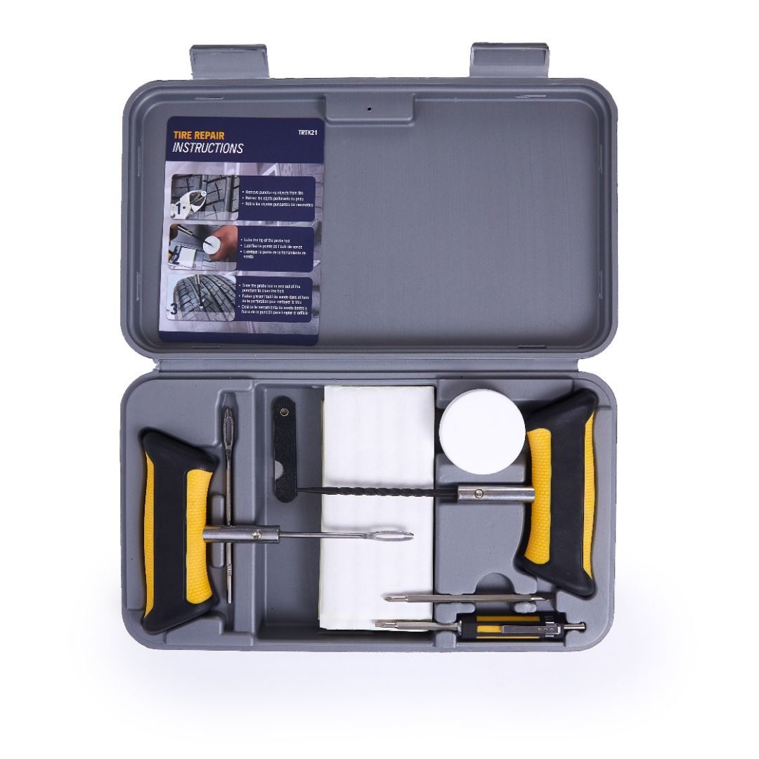 MT-RSR MT-TSK Tire Repair Kit, Heavy Duty String Plug Tools & 6" Repairs