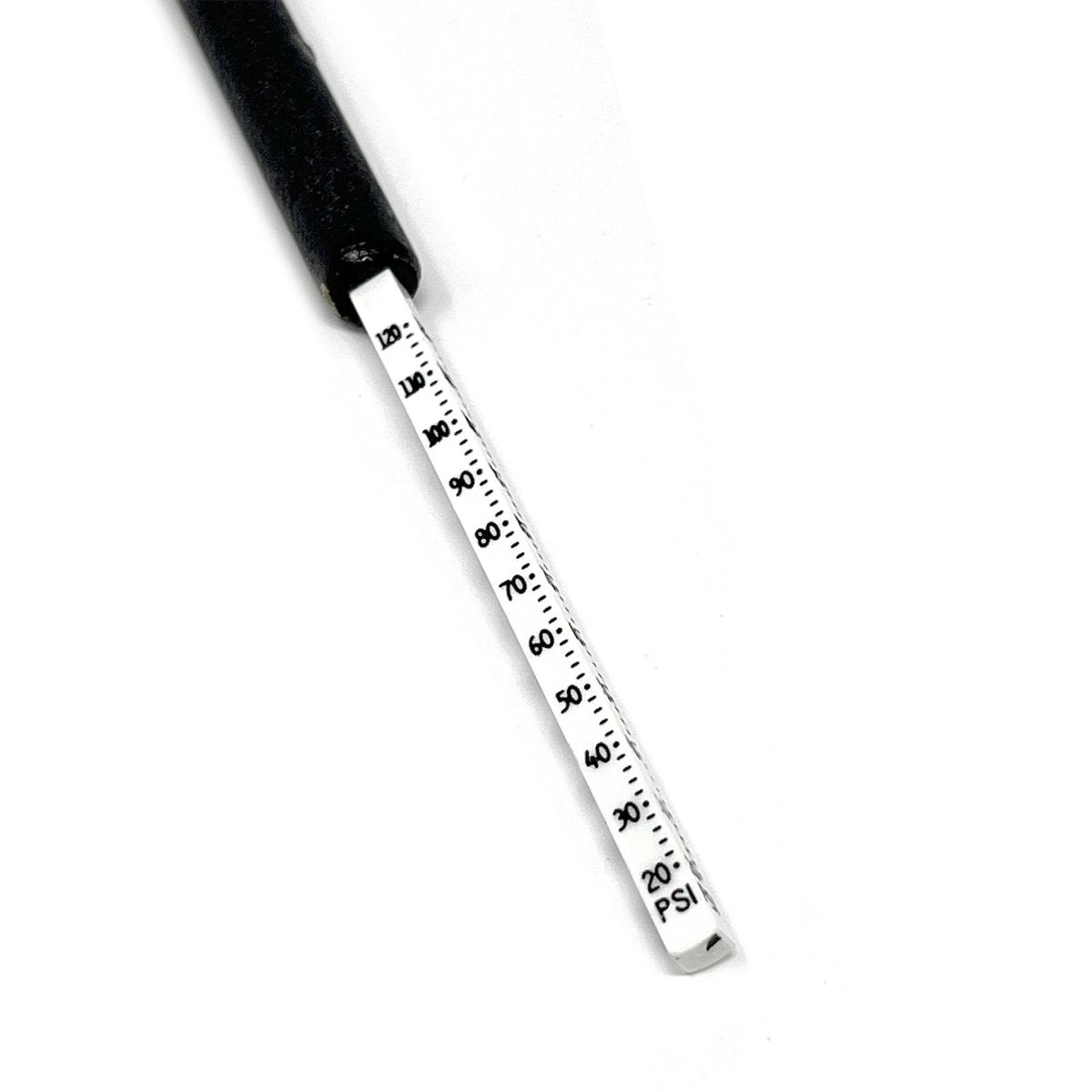 DILL 7263-USA Straight-On Dual Foot Air Gauge, 20-120 PSI, Black