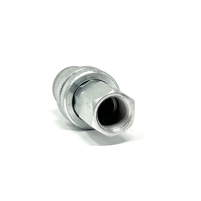 DILL D-17R G-Style Air Coupler Fitting, 1/2" FNPT, Sleeve Ring