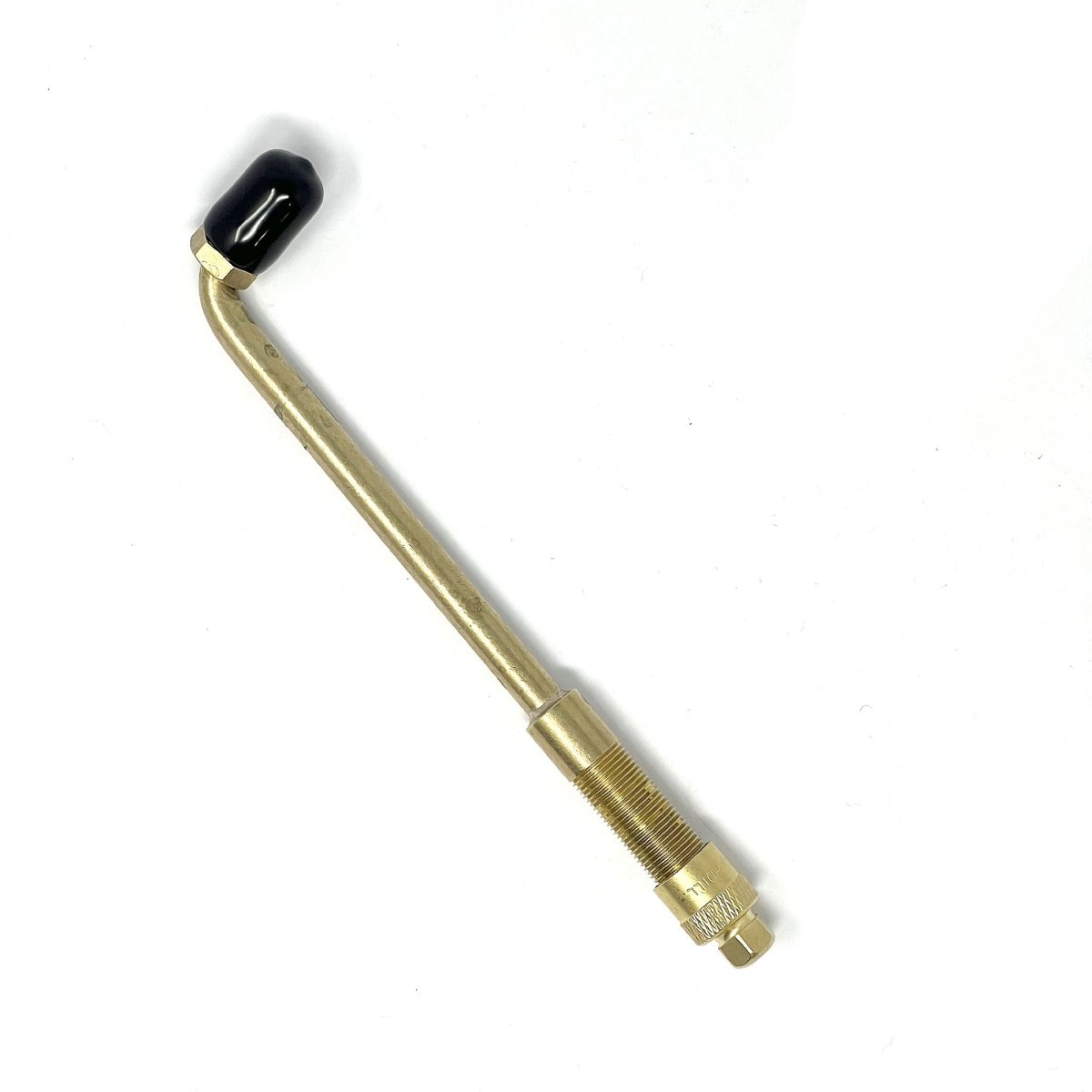 DILL DILL-VS9806USA Large Bore Swivel Stem Valve, 90° Bend, 6" Length, Made in USA