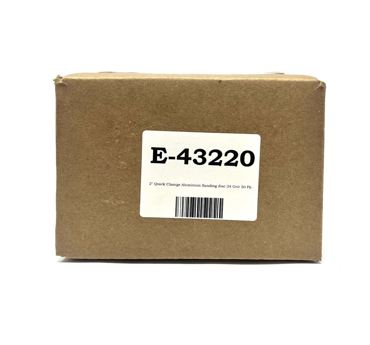 MT-RSR E-43220 2" Quick Change Aluminum Sanding Disc, 24 Grit, 50-Pack