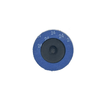 MT-RSR E-43220 2" Quick Change Aluminum Sanding Disc, 24 Grit, 50-Pack