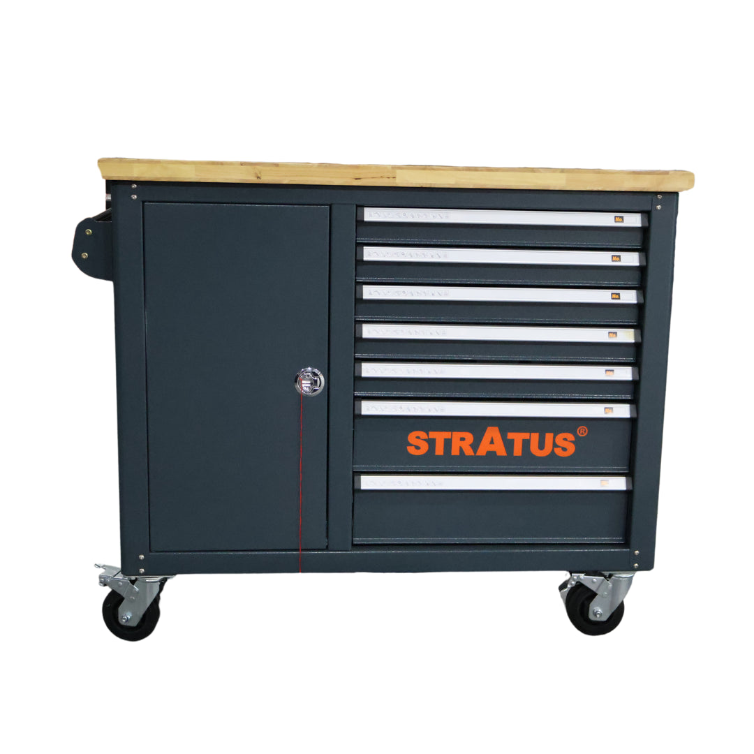 Stratus SAE-TL1446 Heavy Duty Mobile 46in 14-Drawer Tool Chest