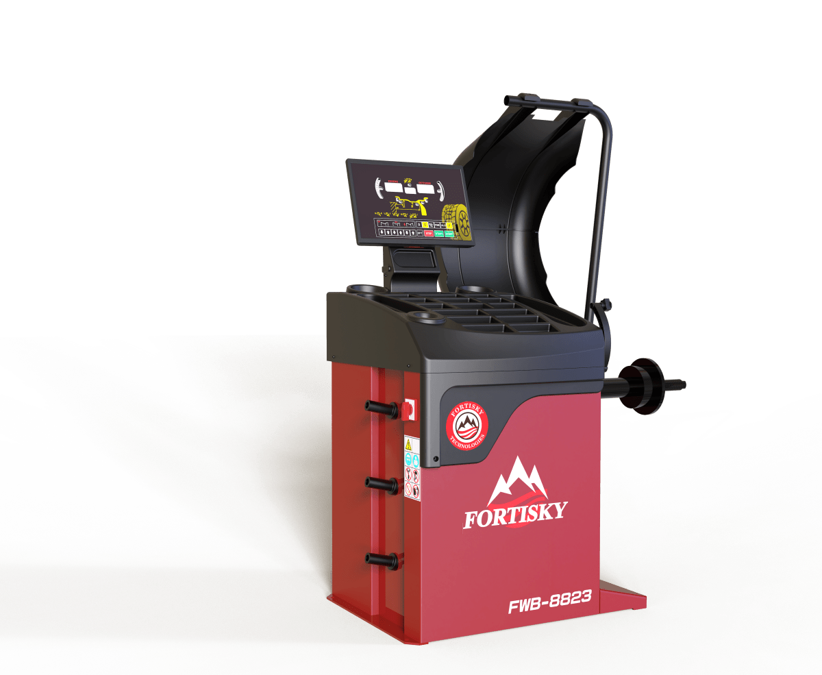 Fortisky 1670-8823 Combo 28" Tilt-Back Tire Changer & 2D Laser Balancer