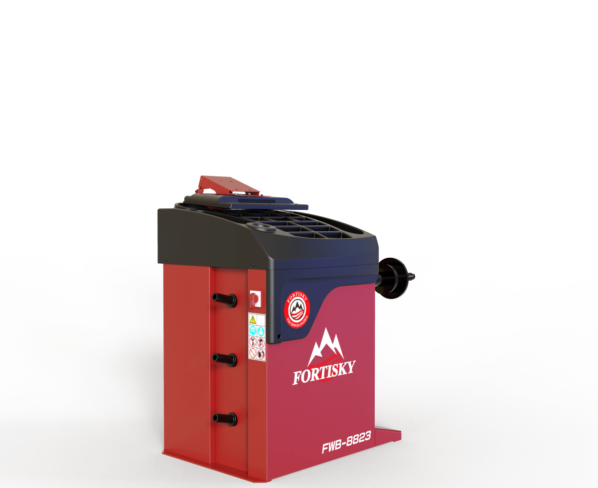Fortisky 1670-8823 Combo 28" Tilt-Back Tire Changer & 2D Laser Balancer