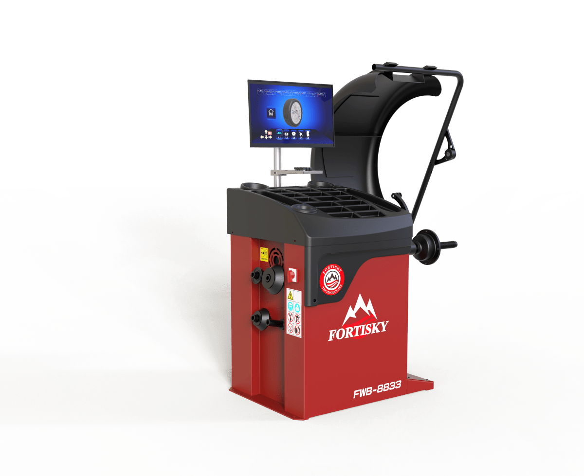 Fortisky 1670-8833 Combo 28" Tilt-Back Tire Changer & 3D Radar Balancer