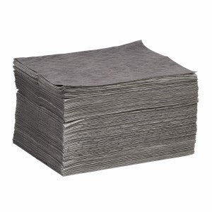 SPILLTECH ST-GPB100M Universal Absorbent Pad, 15" x 19", 100 Pack, Defender Grade