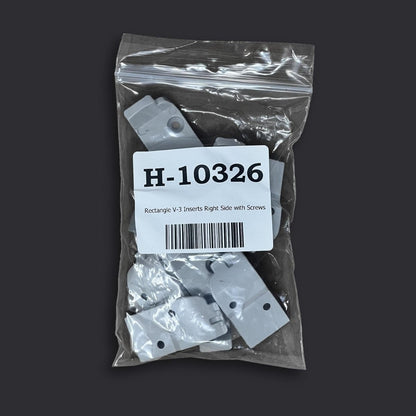 MT-RSR H-10326 Lever-Less Mount Head Inserts, Right Side V3, 10-Pack