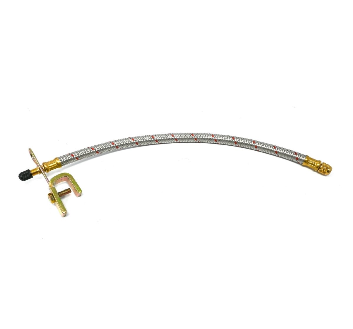 MT-RSR HAM-116581 Braided Rubber Valve Extension, 14-Inch Flexible