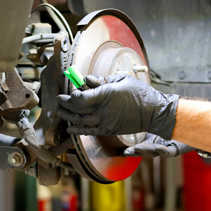 MILTON STC71000 Hold-A-Rotor Brake Rotor Securing Tool, 12mm & 14mm Studs, Hands-Free Lock, Oil & Grease Resistant