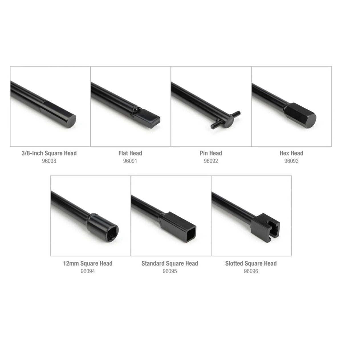 MT-RSR JS-96090A Spare Tire Removal Kit, 7-Piece Set with Mount