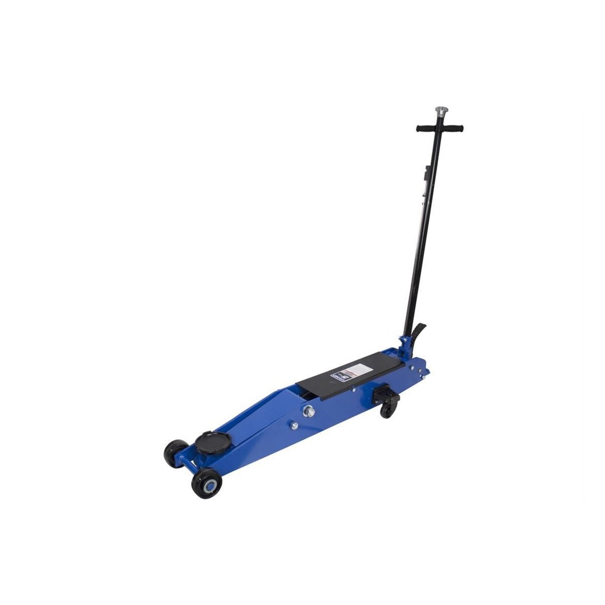 K-TOOL KTIHD63155 5-Ton Heavy-Duty Service Jack, 5.75"-22" Lift Range, Foot Pedal, Locking Handle
