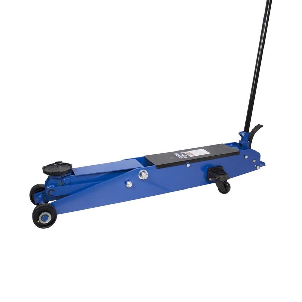 K-TOOL KTIHD63155 5-Ton Heavy-Duty Service Jack, 5.75"-22" Lift Range, Foot Pedal, Locking Handle