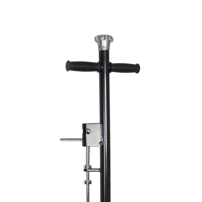 K-TOOL KTIHD63155 5-Ton Heavy-Duty Service Jack, 5.75"-22" Lift Range, Foot Pedal, Locking Handle