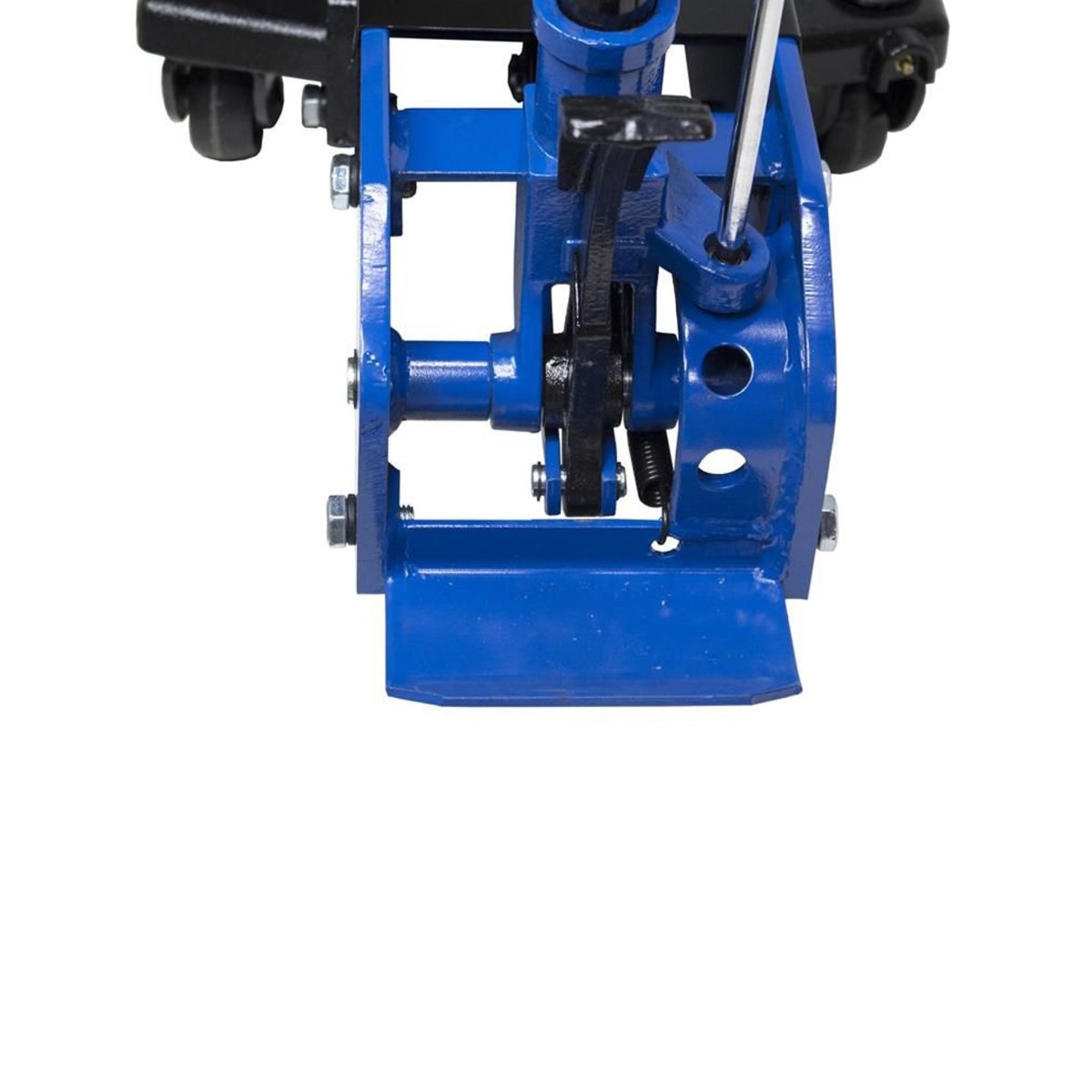 K-TOOL KTIHD63155 5-Ton Heavy-Duty Service Jack, 5.75"-22" Lift Range, Foot Pedal, Locking Handle