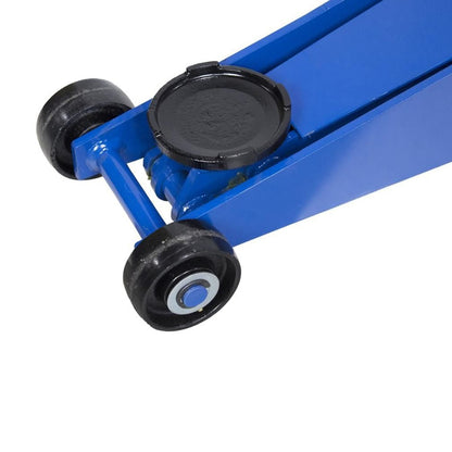 K-TOOL KTIHD63155 5-Ton Heavy-Duty Service Jack, 5.75"-22" Lift Range, Foot Pedal, Locking Handle