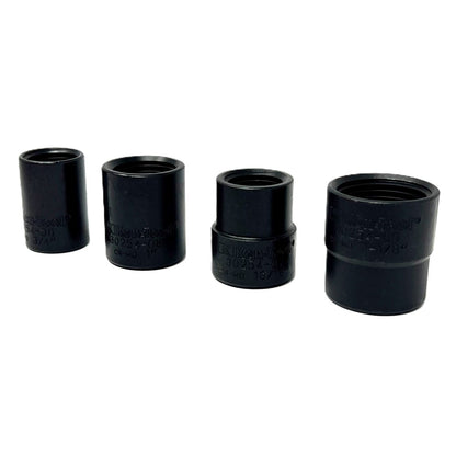 MT-RSR KEN-30254 4 Pc Lug Nut Remover Impact Socket Set, 1/2" Drive, Plastic Case