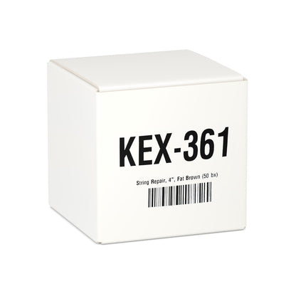KEX KEX-361 Tire Repair String, 4", Fat Brown (50 Box)