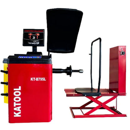 Katool KT-T160 + KT-B795L – Truck Tire Changer + Wheel Balancer (Combo)
