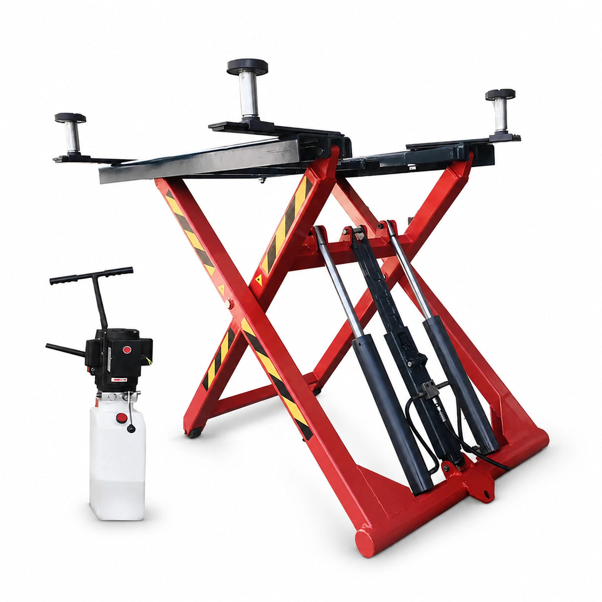 Katool KT-X66 - Scissor Car Lift (6,600 lb, Mid-Rise)