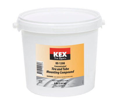 KEX KEX-1208 Tire & Tube Mounting Compound, Brown, 8 lb Paste
