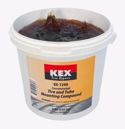 KEX KEX-1208 Tire & Tube Mounting Compound, Brown, 8 lb Paste