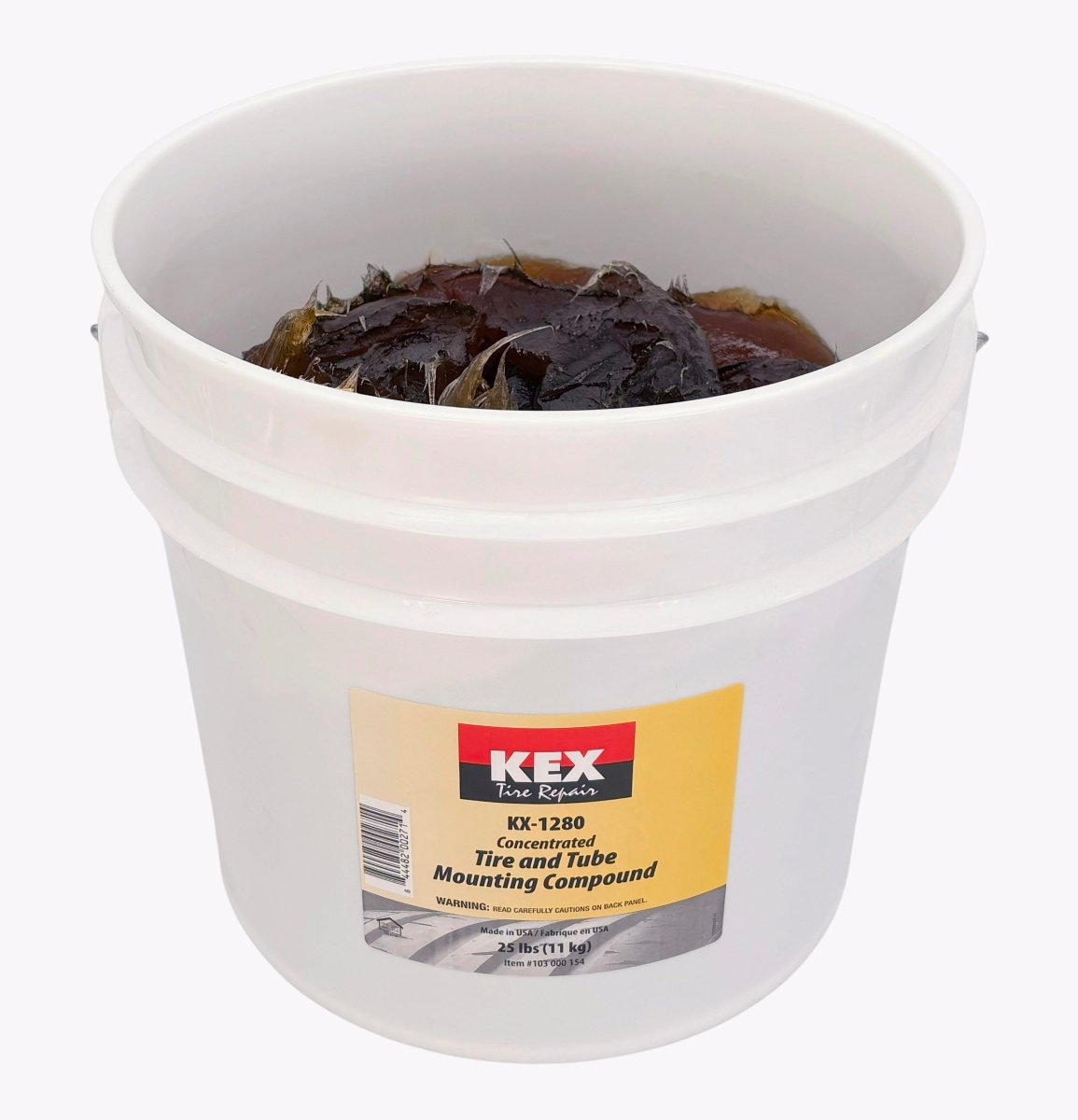 KEX KEX-1280 Tire & Tube Mounting Compound, Brown, 25 lb